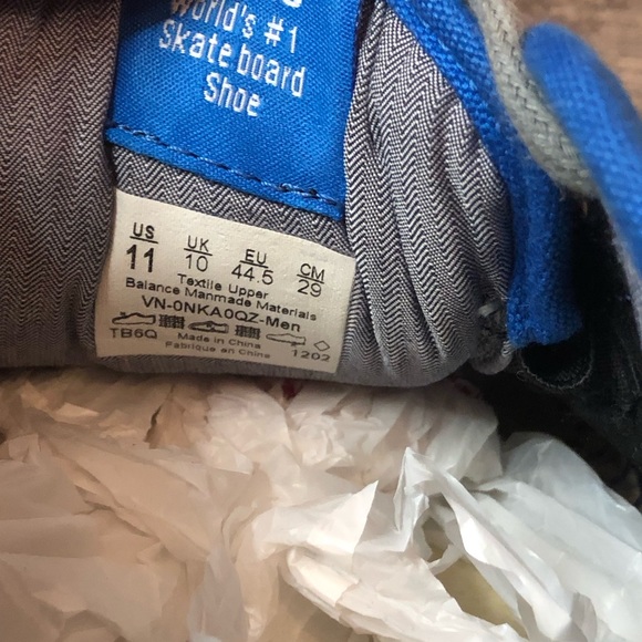 Vans Shoes Men\'s Blue Classic Pro Atwood Low Top Gum Sole True Sneakers Sz 11 main image 5